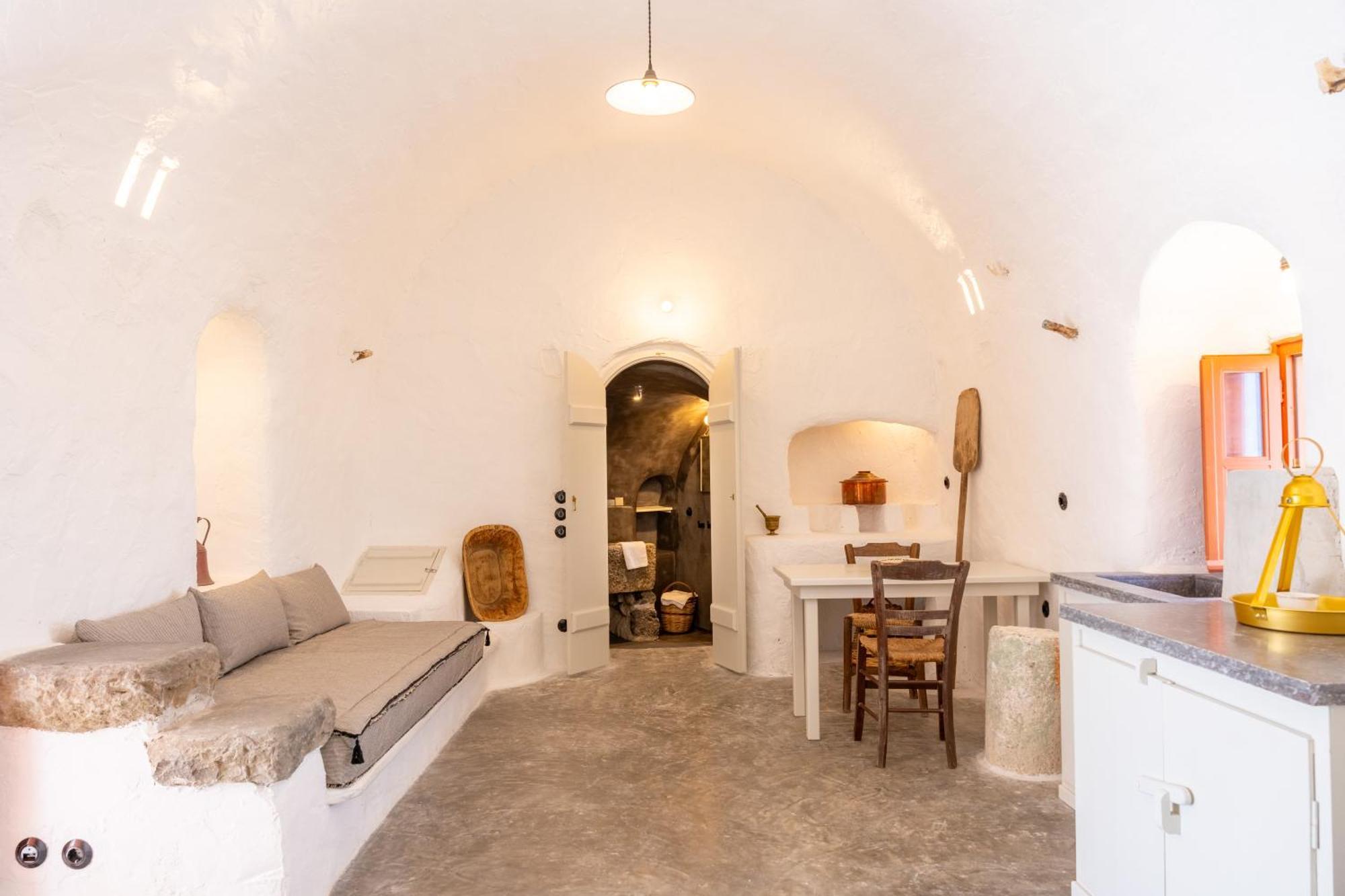 Santa Irini Retreat Hotel Thirasia Buitenkant foto